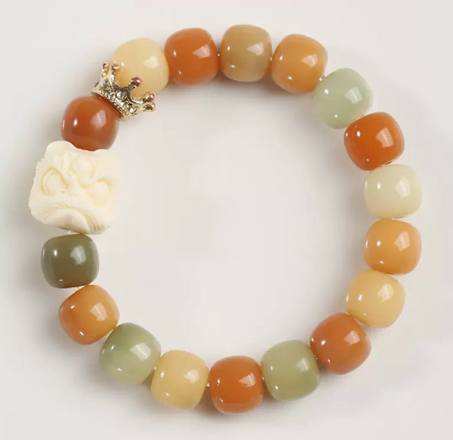 Dancing Lion Gradient Color Bodhi Bracelet - GalaxGrace Bestgift