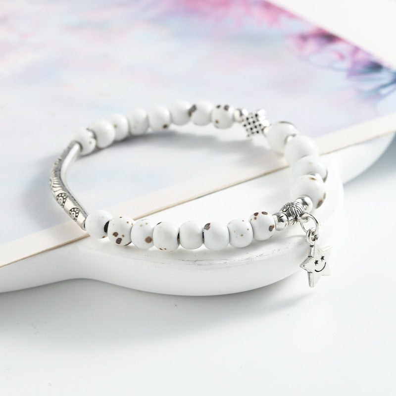 Ethnic Style Colorful Porcelain Bracelet - GalaxGrace Bestgift