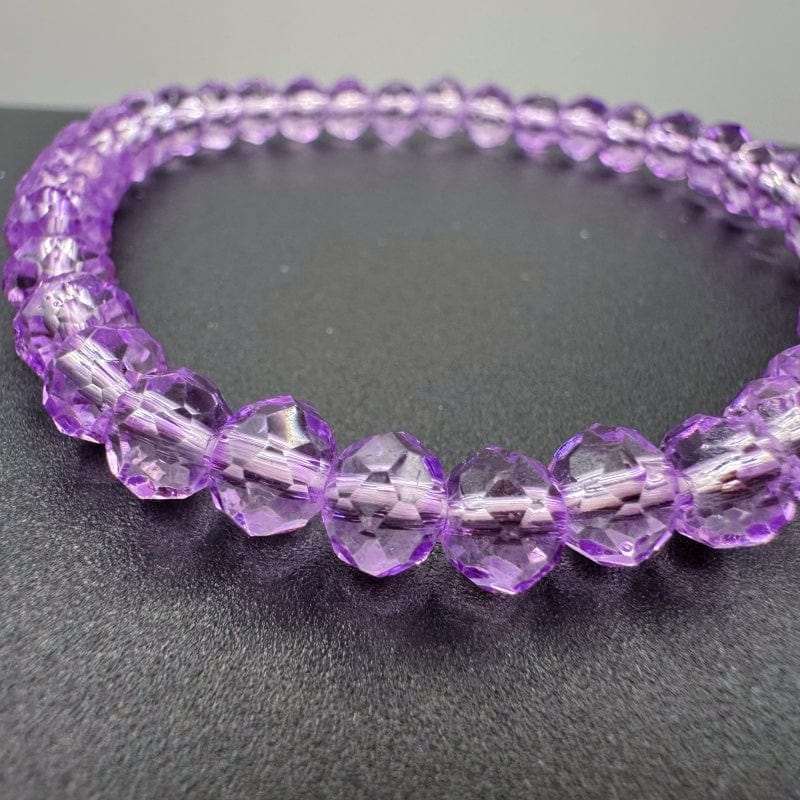 Simple Fashionable Purple Beads Bracelet - GalaxGrace Bestgift