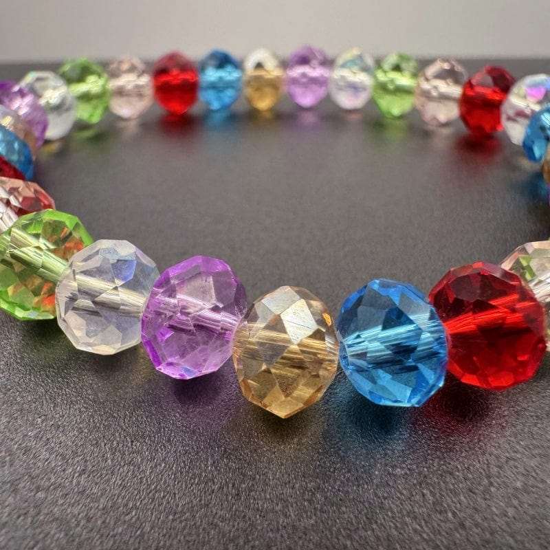 Simple Stylish Rainbow Beaded Bracelet - GalaxGrace Bestgift