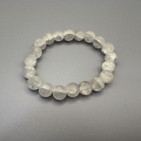 [GIFT ONLY] Frosted Glass Beaded Bracelet - GalaxGrace