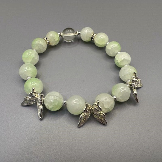 [GIFT ONLY] Butterfly Glass Beaded Bracelet - GalaxGrace