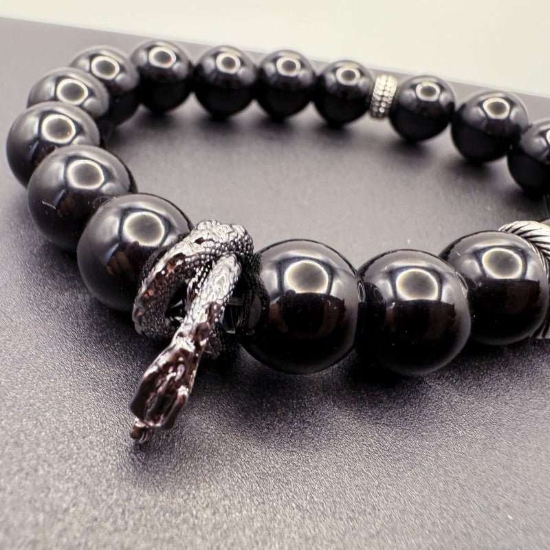 GalaxGraceChinese Ancient Style Black Bracelet Bestgift