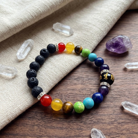 GalaxGrace African Turquoise Yoga Bracelet Best Gift