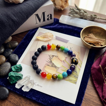 GalaxGrace African Turquoise Yoga Bracelet Best Gift 3