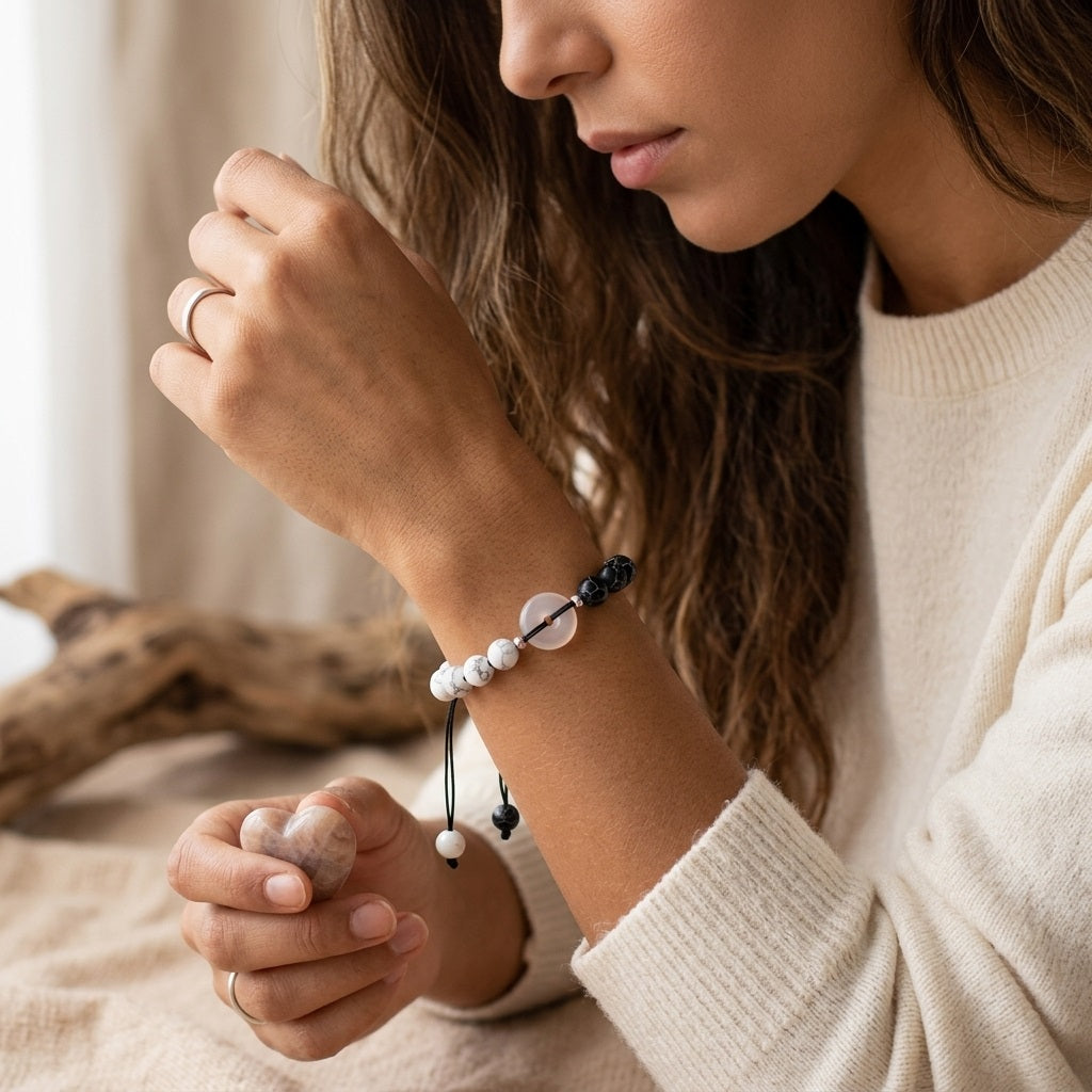 GalaxGrace Agate Tai Chi Safety Buckle Bracelet Best Gift 2