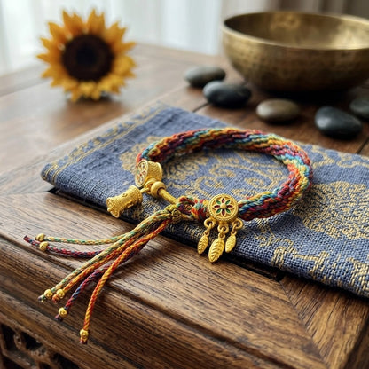 GalaxGrace Ethnic Style Six-Character Mantra Zodiac Buddha Bracelet Best Gift 3