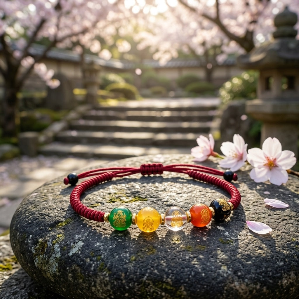 GalaxGrace Five-way God of Wealth Bracelet Zodiac Year Best Gift 1