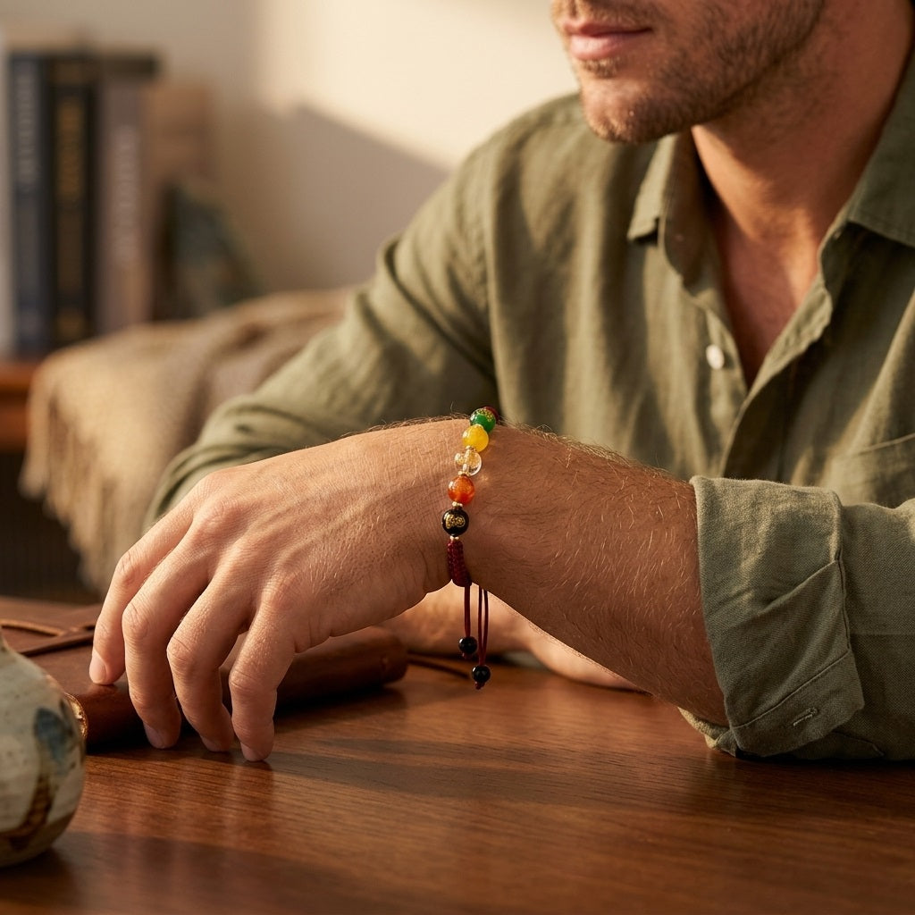 GalaxGrace Five-way God of Wealth Bracelet Zodiac Year Best Gift 6