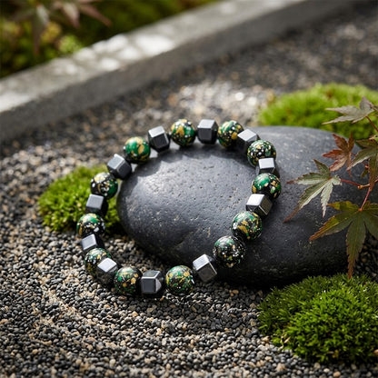 GalaxGrace Irregular Hematite Bracelet Best Gift