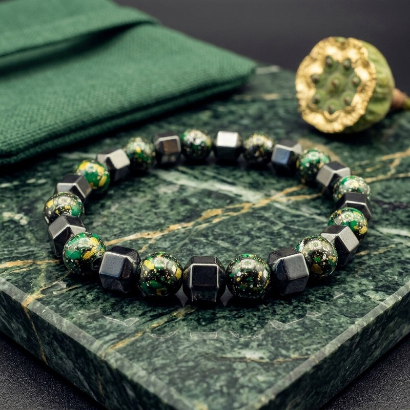 GalaxGrace Irregular Hematite Bracelet Best Gift 1