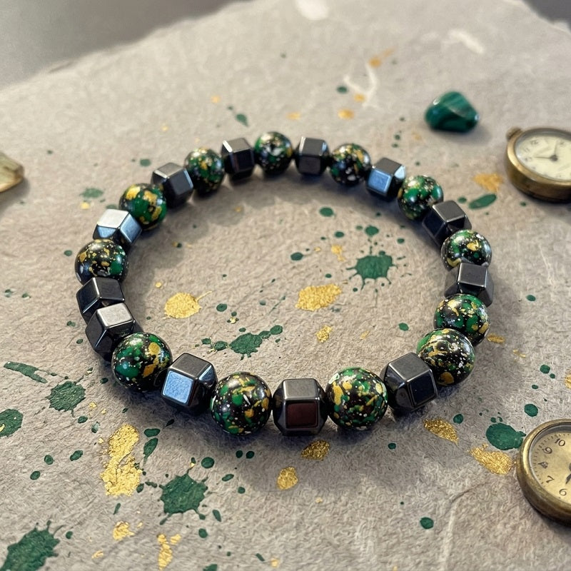 GalaxGrace Irregular Hematite Bracelet Best Gift 2