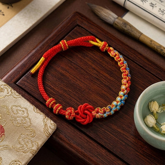 GalaxGrace Mandala Peach Blossom Knot Peace and Joy Bracelet Best Gift 3