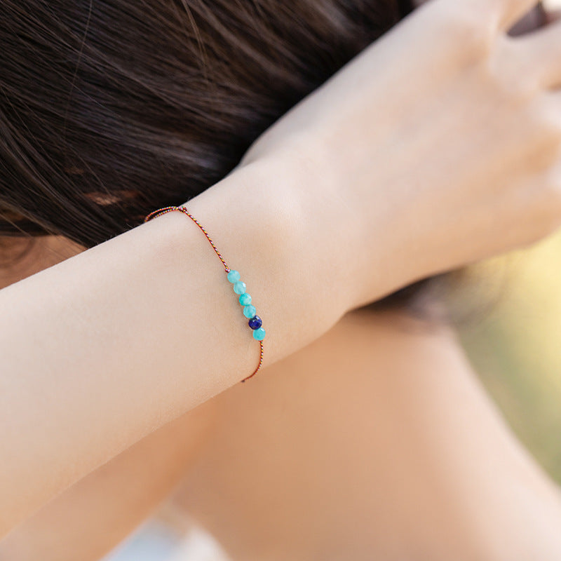 GalaxGrace Mini Lucky Bead Crystal Bracelet Best Gift 3