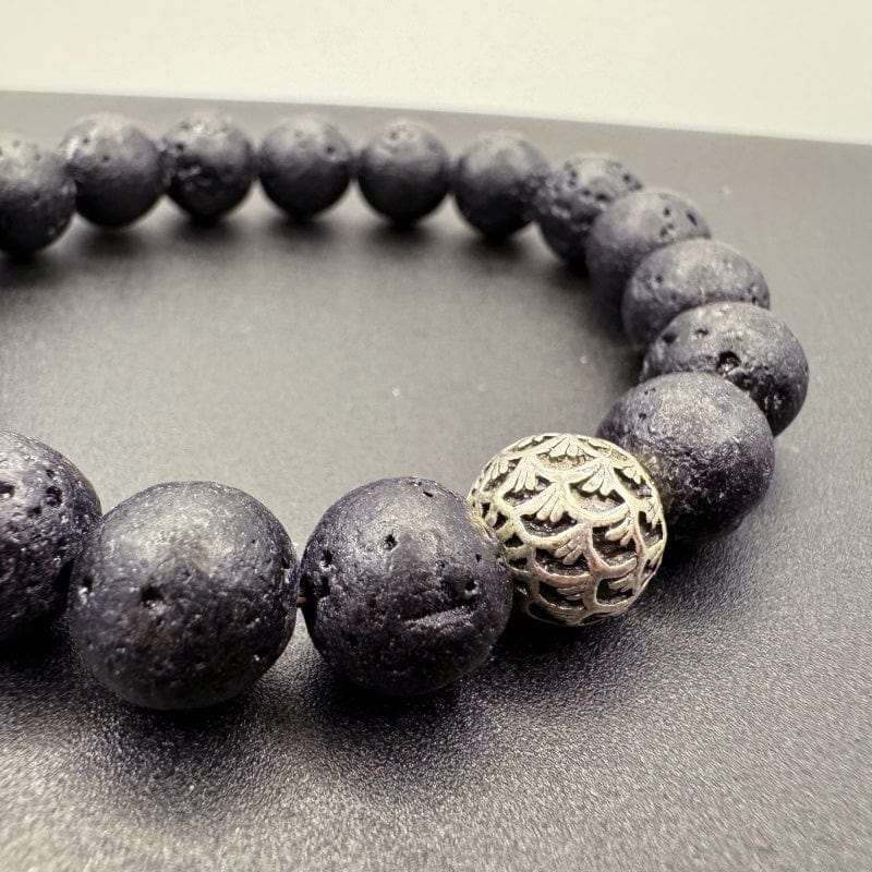 Retro Natural Volcanic Stone Bracelet - GalaxGrace Best Gift