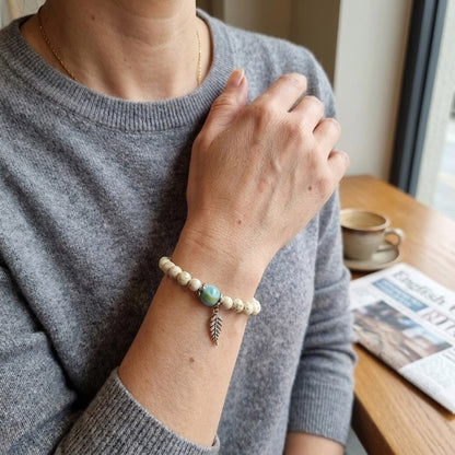 GalaxGrace Simple Versatile Chinese Style Retro Porcelain Bracelet Best Gift 5
