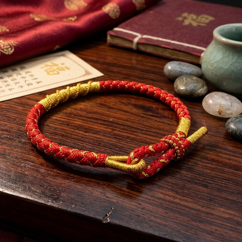 GalaxGrace Snake Luck and Fortune Red String Bracelet Best Gift 3