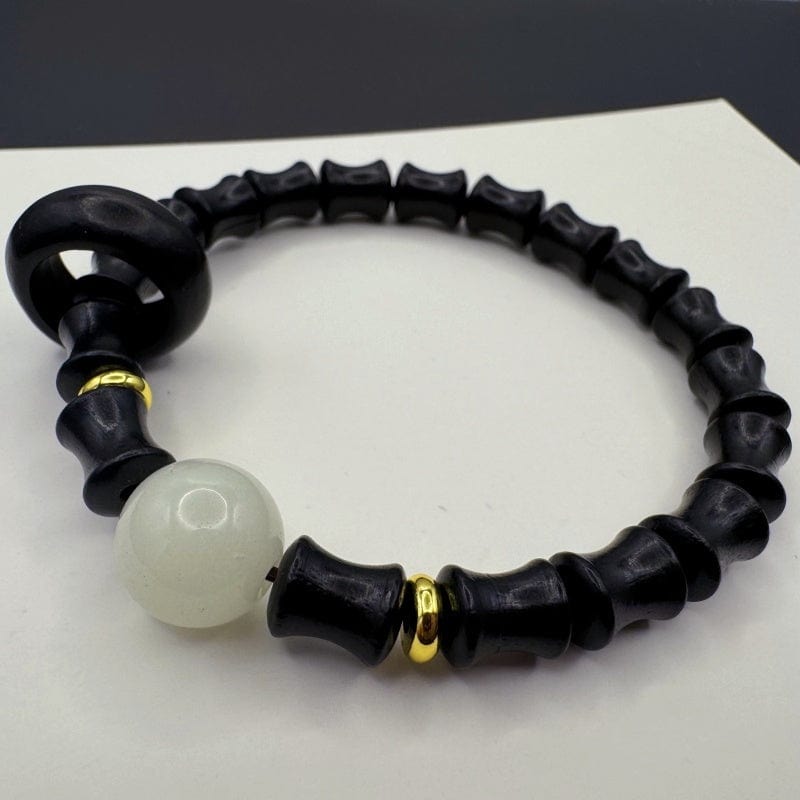 Steady Rise Bamboo Sandalwood Bracelet - GalaxGrace Bestgift