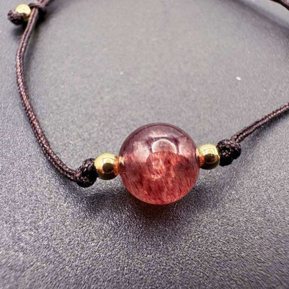 Crystal Bead Simple Lucky Bracelet - GalaxGrace Bestgift