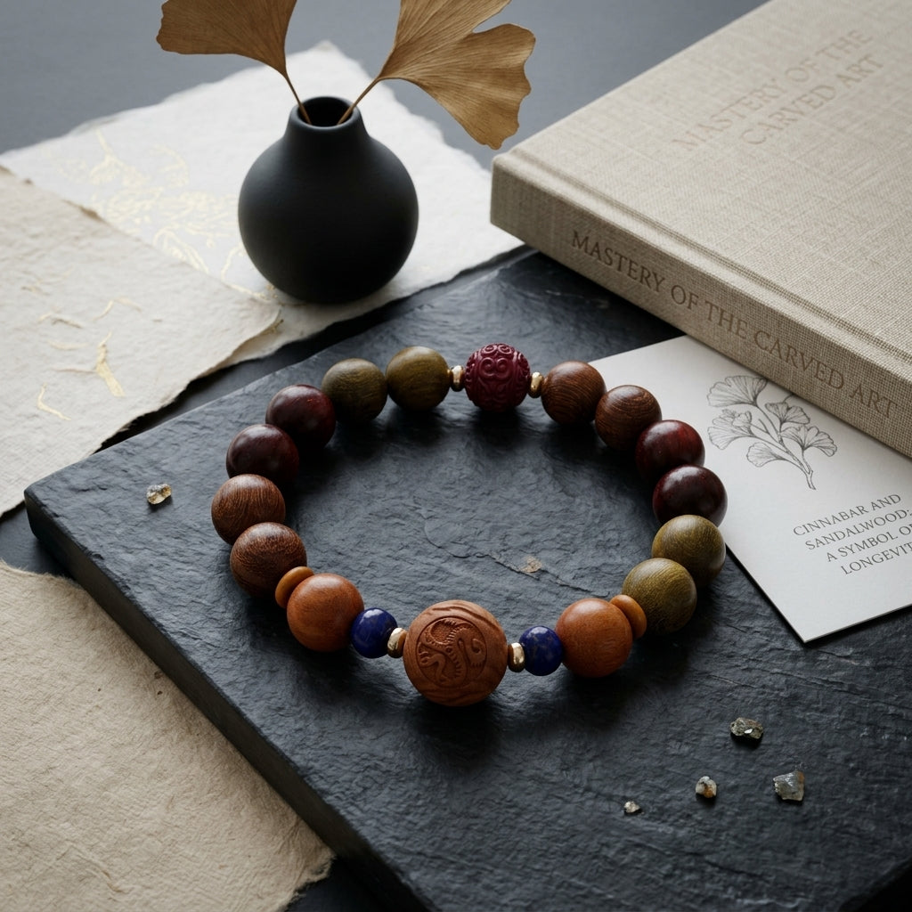 GalaxGrace Twelve Zodiac Green Sandalwood Bracelet Best Gift 1