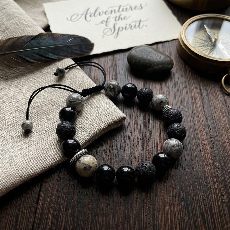 GalaxGrace Volcanic Stone Energy Bracelet Best Gift 1