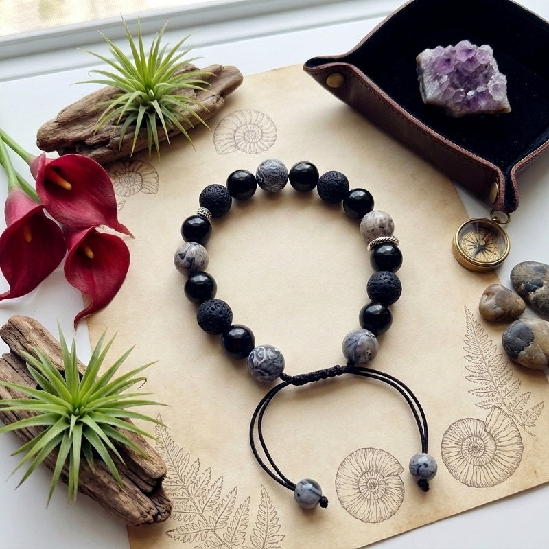 GalaxGrace Volcanic Stone Energy Bracelet Best Gift 2