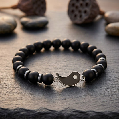 GalaxGrace Volcanic Stone White Pine Couple Bracelets Best Gift 5