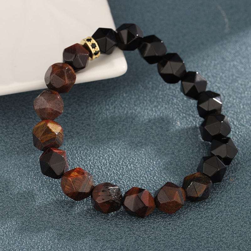 Obsidian Diamond Shape Bracelet - GalaxGrace Bestgift