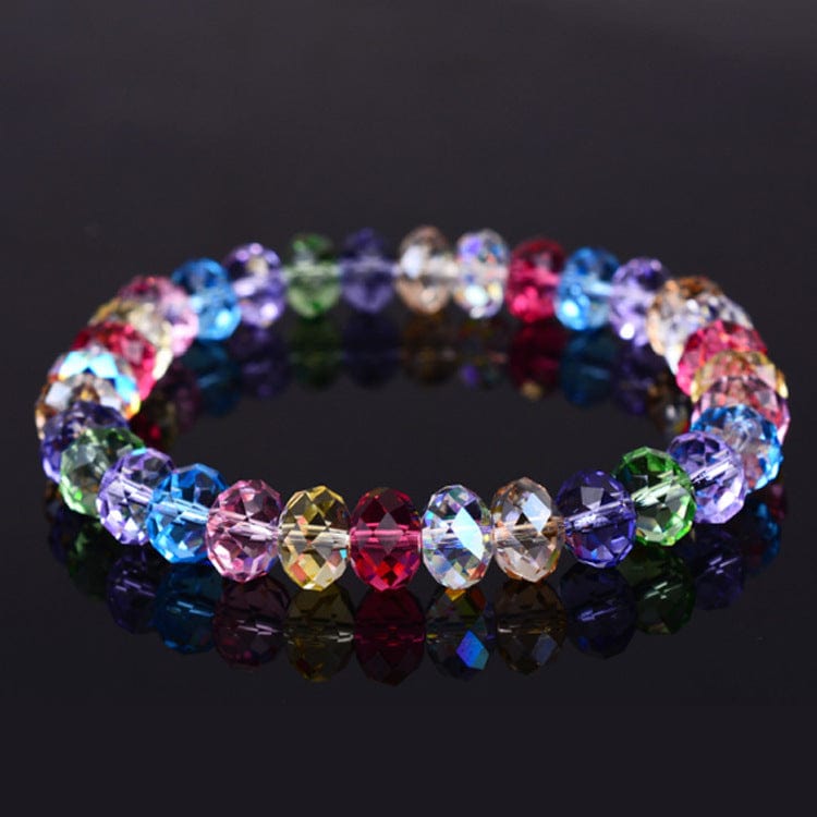 Simple Stylish Rainbow Beaded Bracelet - GalaxGrace Bestgift