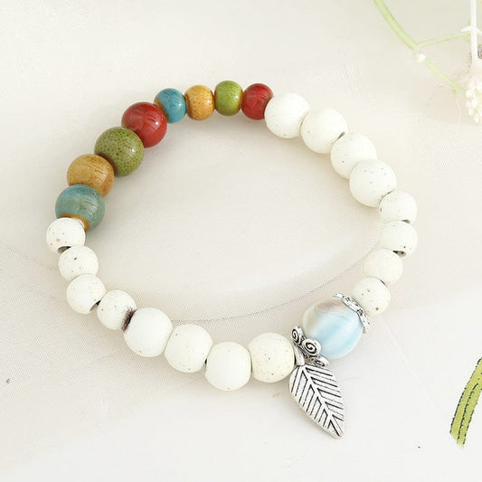 Simple Versatile Chinese Style Retro Porcelain Bracelet - GalaxGrace Bestgift