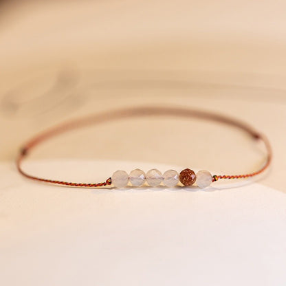 Mini Lucky Bead Crystal Bracelet - GalaxGrace Bestgift